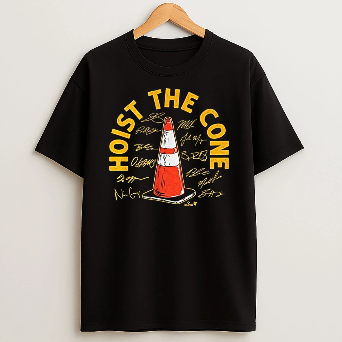 Pittsburgh Baseball Hoist The Cone Signatures T Shirt