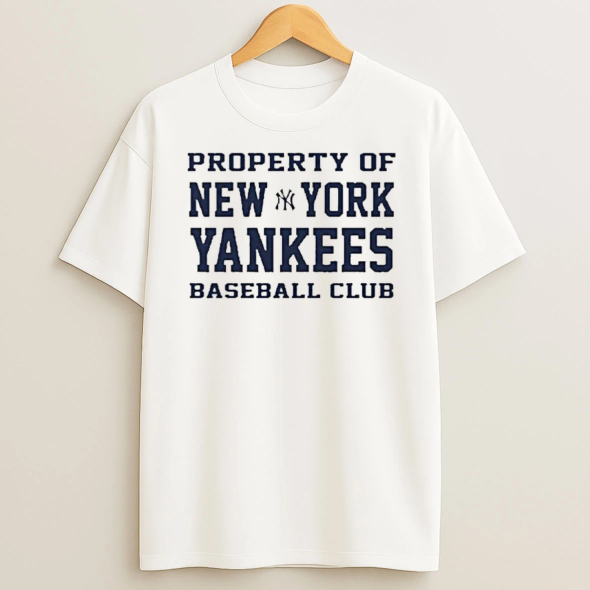 Property Of New York Yankees Baseball Club T Shirt