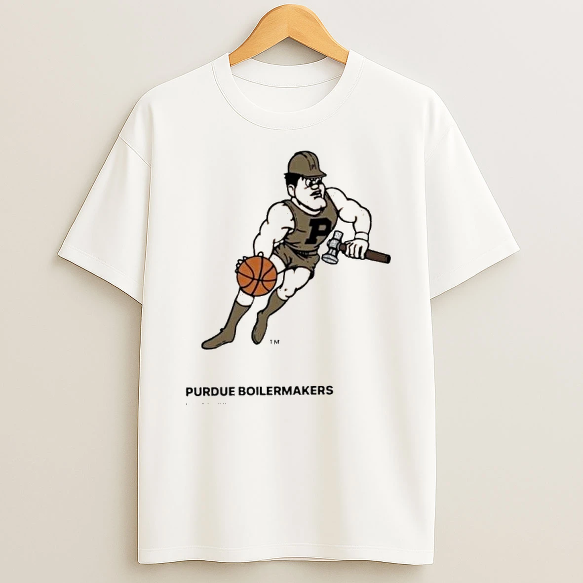 Purdue Boilermakers Ncaa Basketball 1980 %ce%b3co 2006 Logo T Shirt