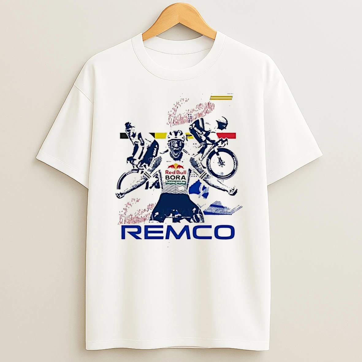Remco Evenepoel Red Bull Bora Hansgrohe 2026 T Shirt
