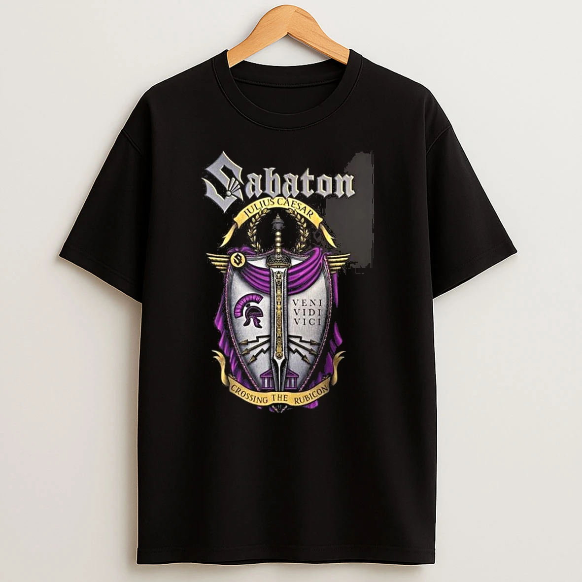 Sabaton Crossing The Rubicon Metal Magnetic 2026 T Shirt