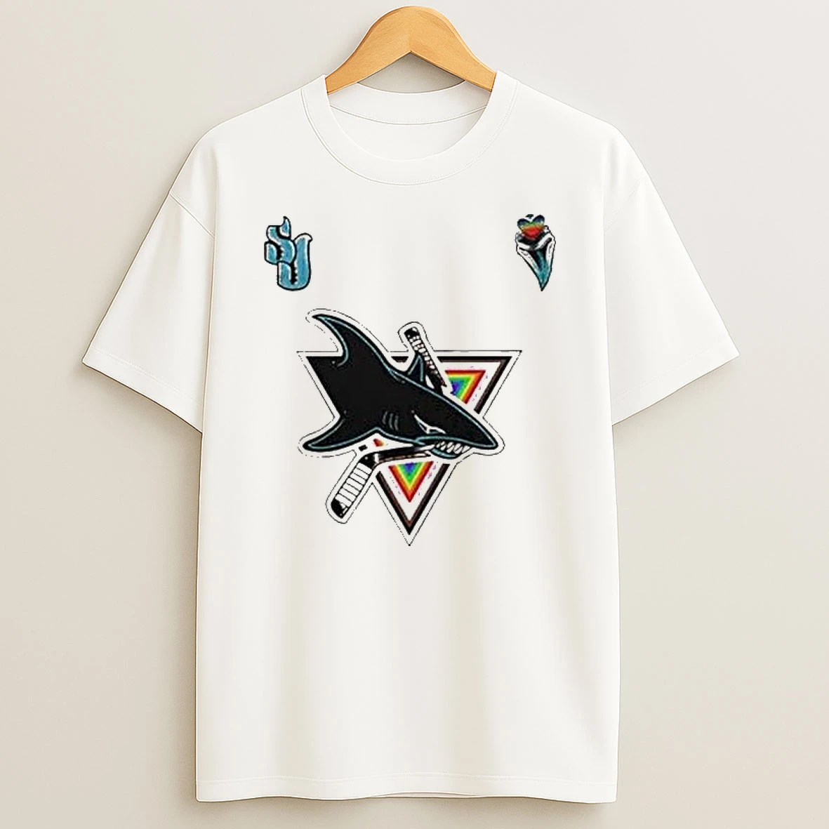 San Jose Sharks Pride Group Night 2026 T Shirt
