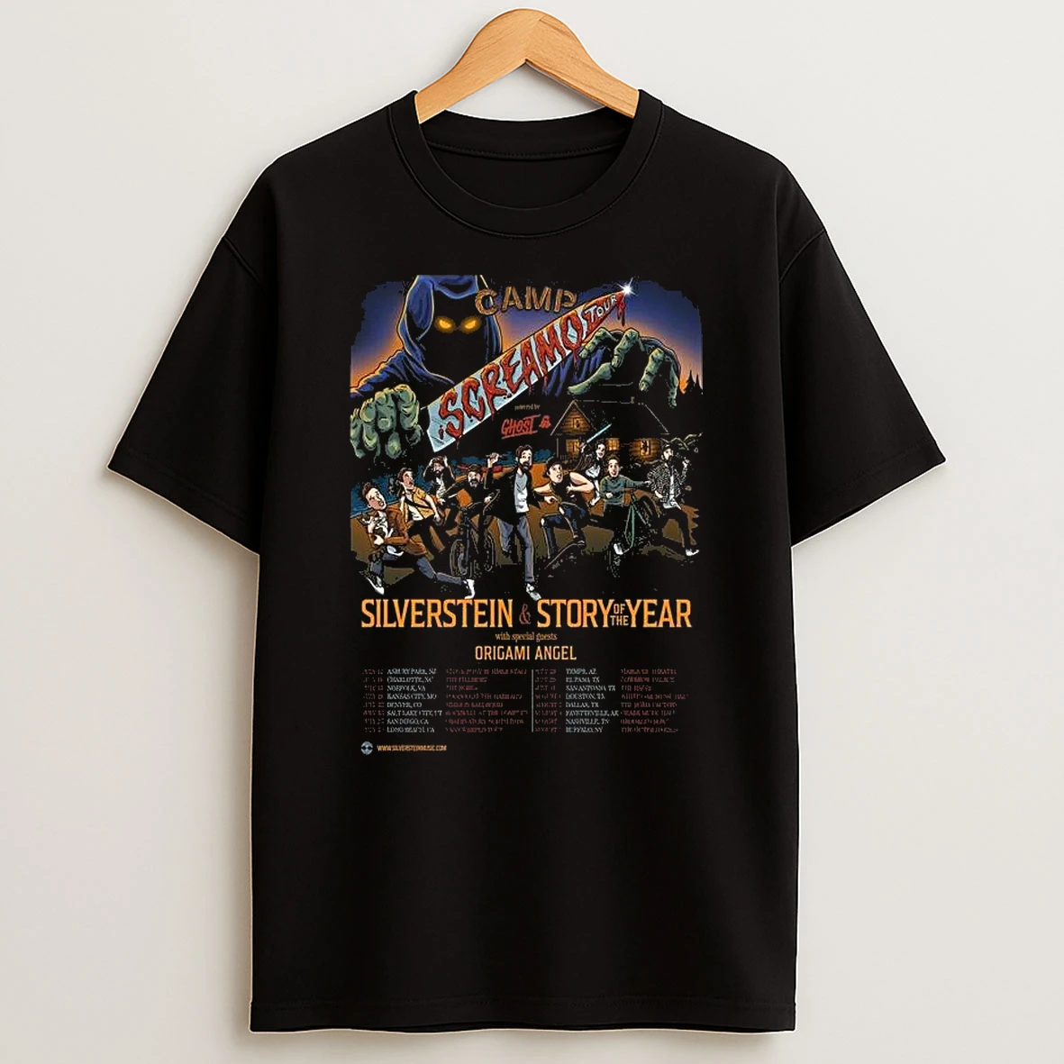 Silverstein And Tory Of The Year Fall Tour 2026 T Shirt