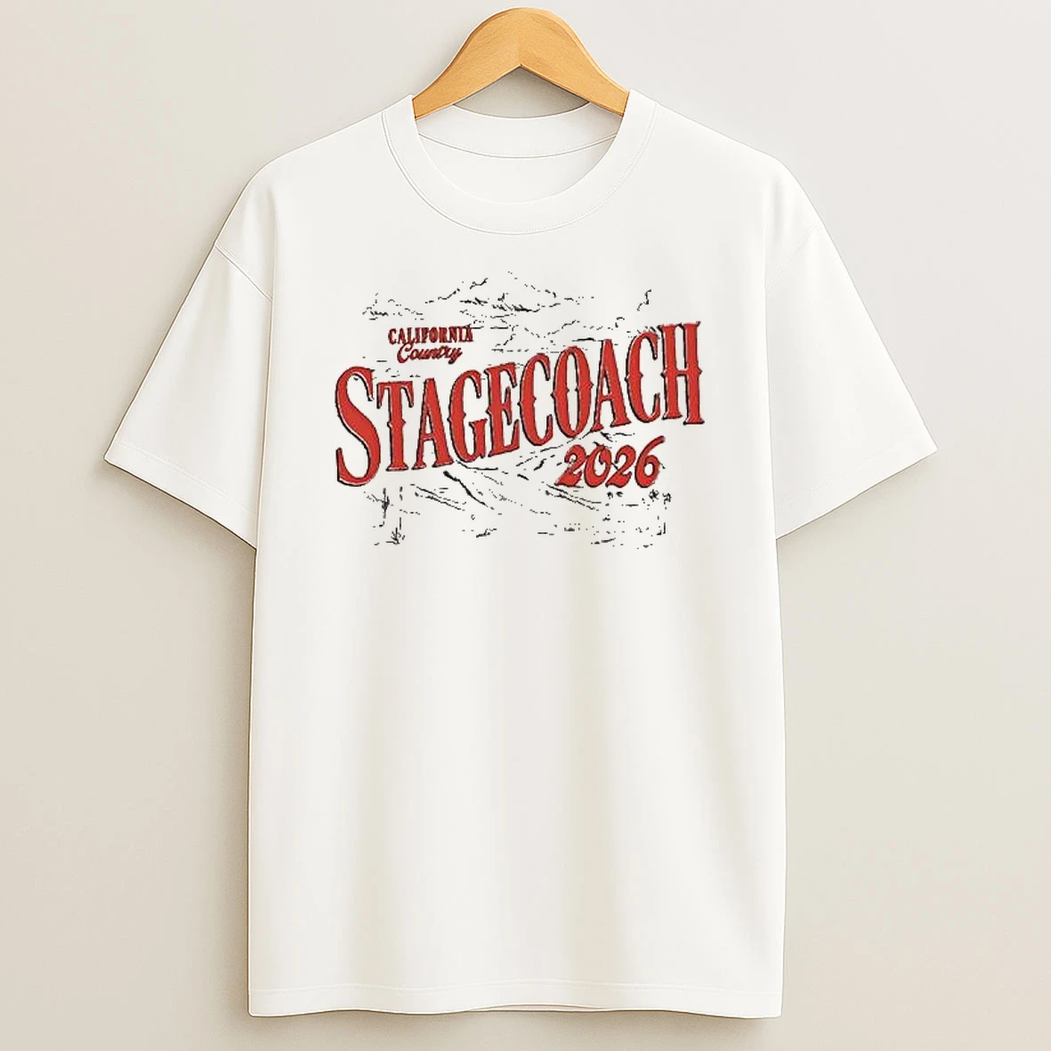 Stagecoach California Country 2026 Lineup T Shirt