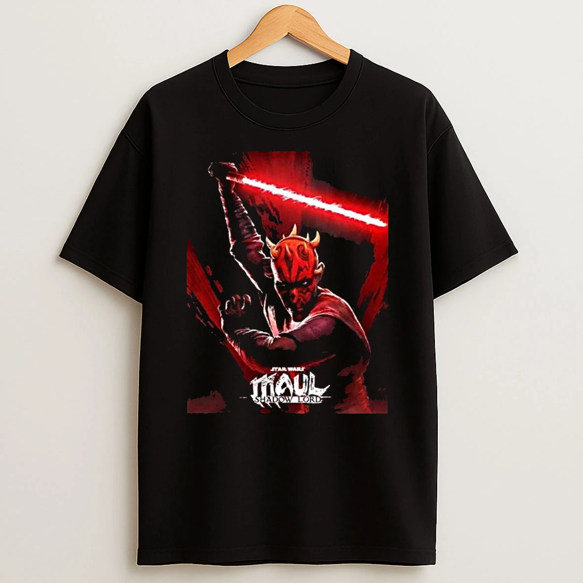 Star Wars Maul Shadow Lord Darth Maul Character T Shirt