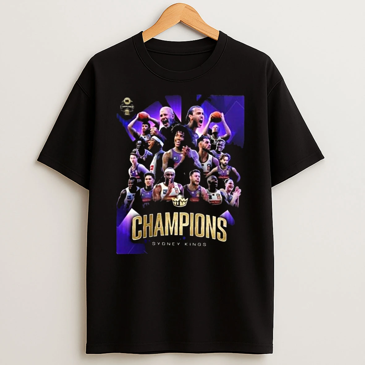 Sydney Kings 2026 Nbl Champions T Shirt
