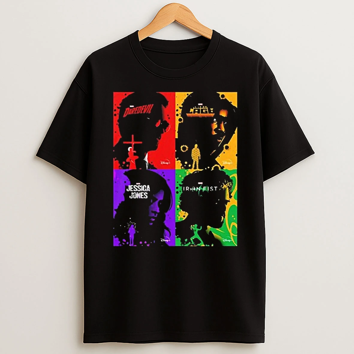 The Defenders Back In Daredevil Born Again T Shirt