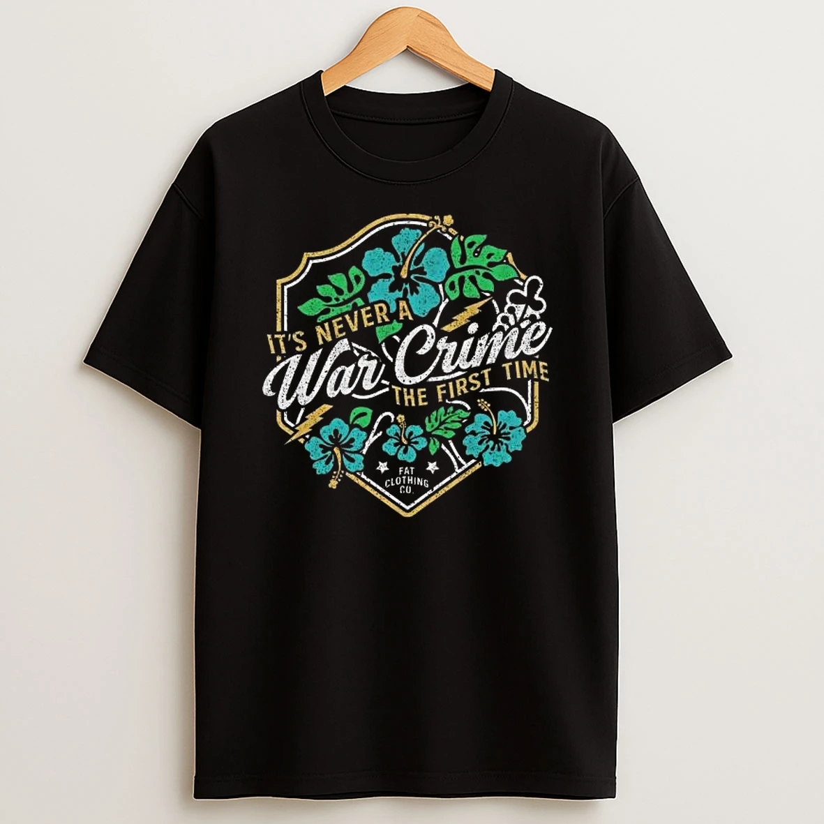 The Fat Electrician War Crime Hawaiian T Shirt