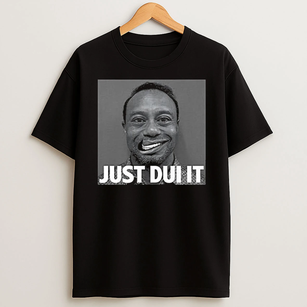 Tiger Woods Mugshot Just Dui It T Shirt