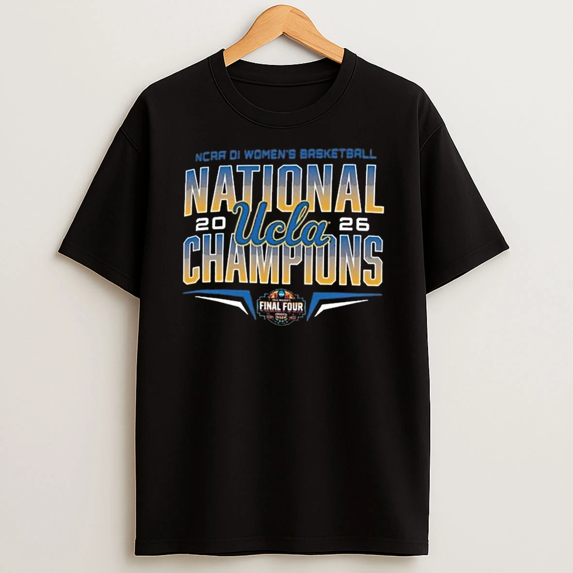 Ucla Bruins 2026 Ncaa Di Womens National Champions T Shirt