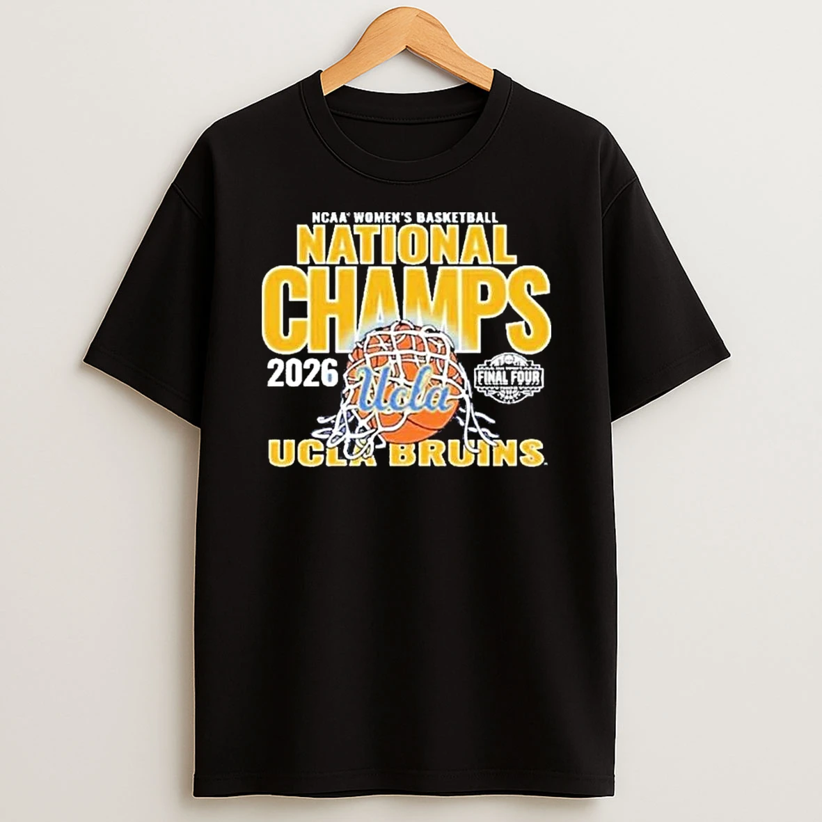 Ucla Bruins 2026 Ncaa Womens Basketball National Champs T Shirt
