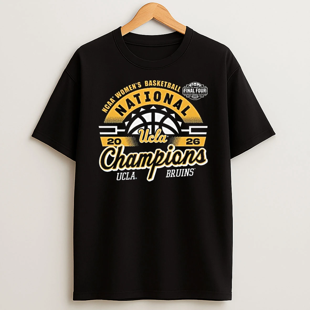 Ucla Bruins 2026 Womens Basketball National Champions Sun T Shirt