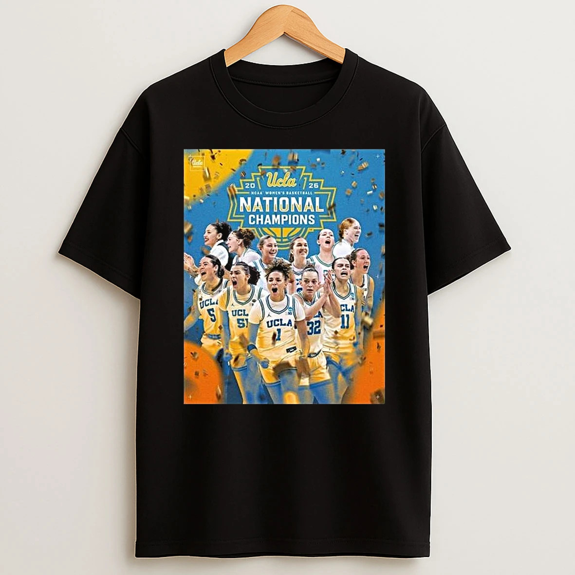 Ucla Bruins Are The Ncaa Women Basketball National Champions 2026 T Shirt