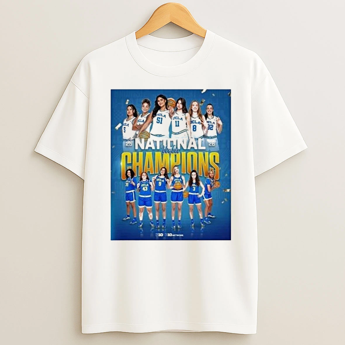 Ucla Bruins First Time 2026 Ncaa Womens Basketball National Champions T Shirt