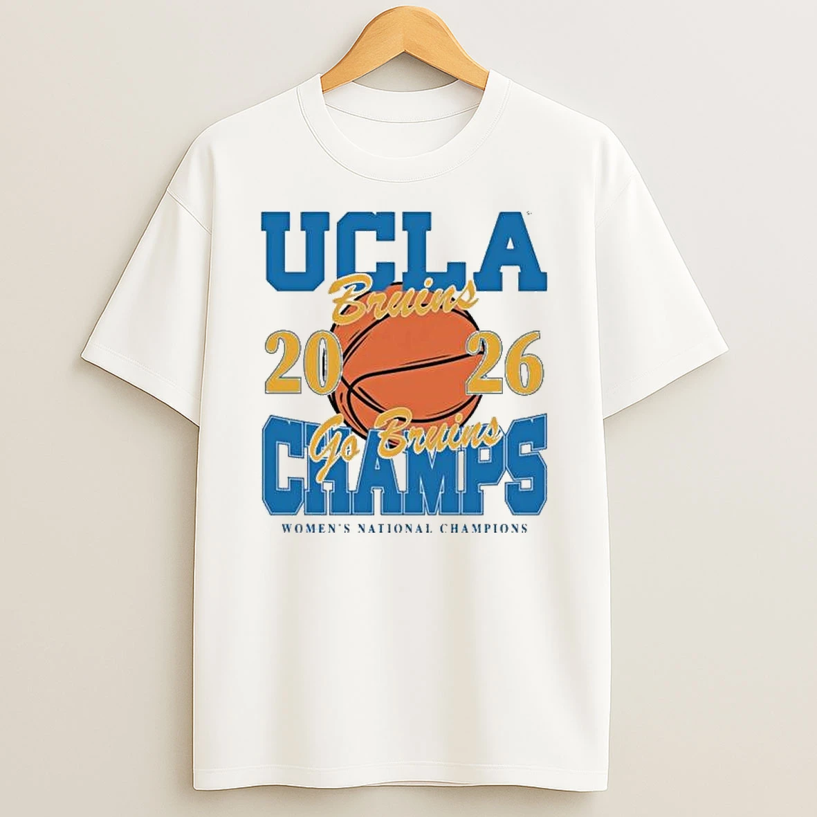 Ucla Bruins Gameday Couture Womens 2026 Ncaa Womens Basketball National Champions T Shirt