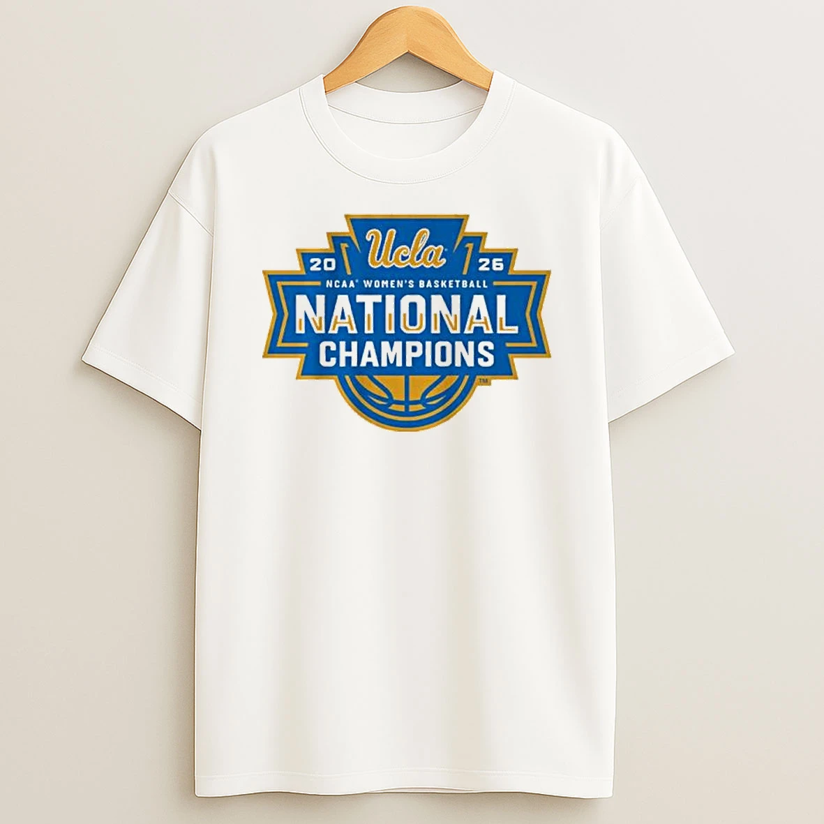 Ucla Bruins Wbb 2026 National Champions Logo T Shirt