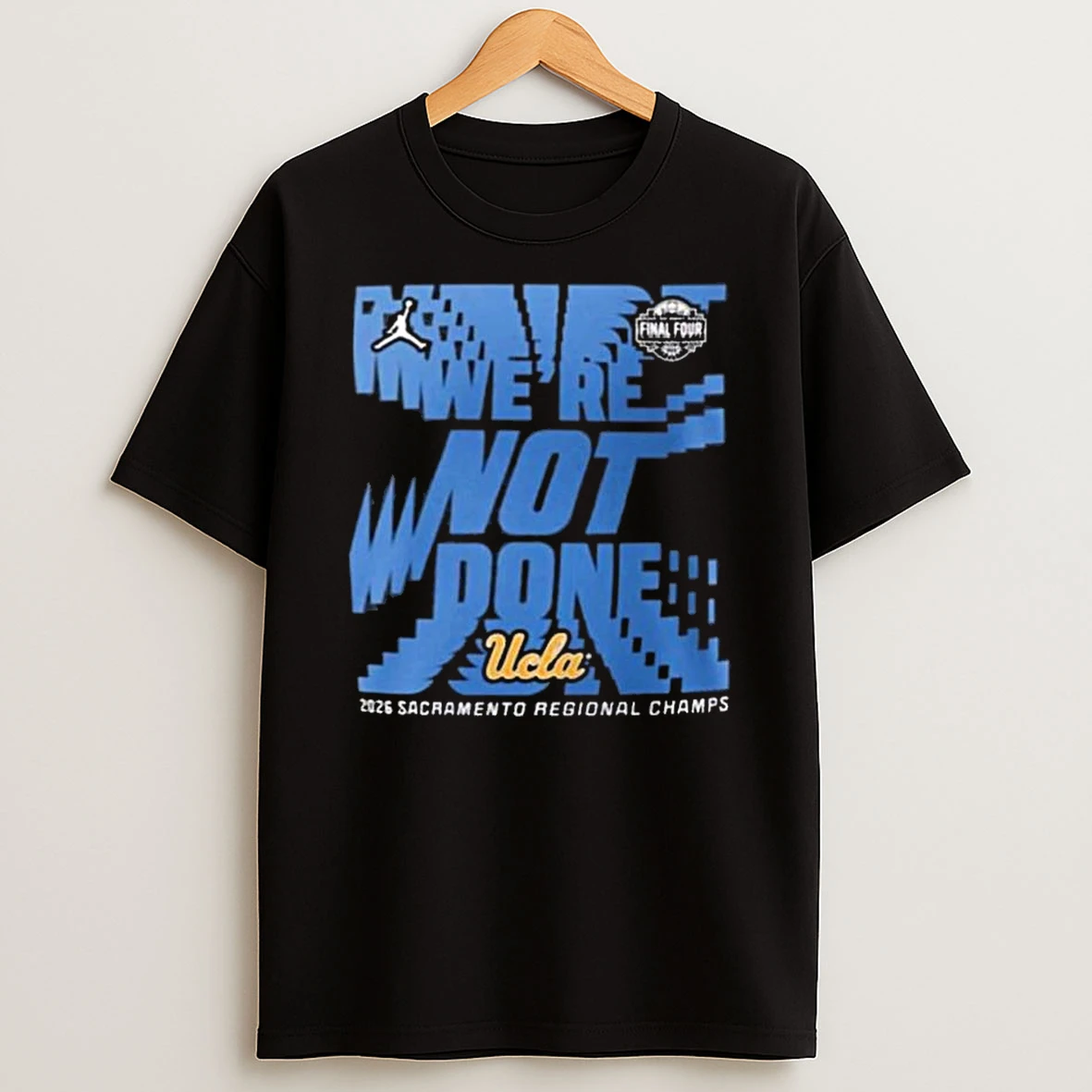 Ucla Bruins Womens Basketball Jordan Brand 2026 Ncaa Final Four Locker Room T Shirt