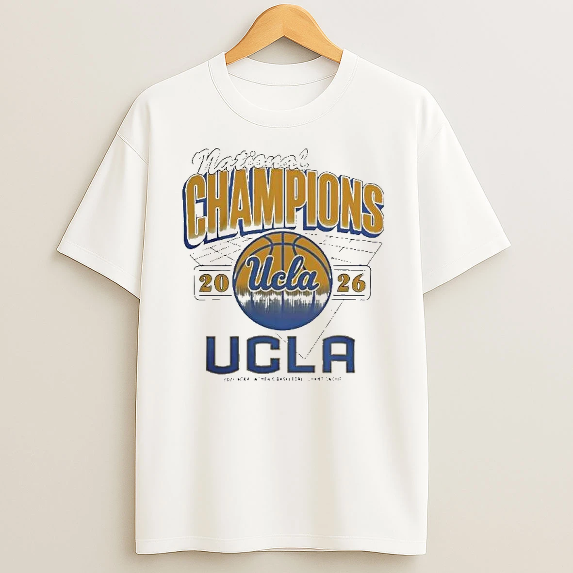 Ucla Bruins Womens Basketball National Champions 2026 T Shirt