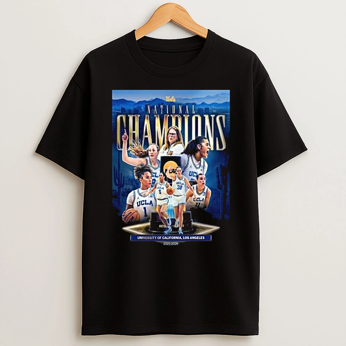 Ucla Bruins Womens Basketball Ncaa Tournament Champions 2026 T Shirt