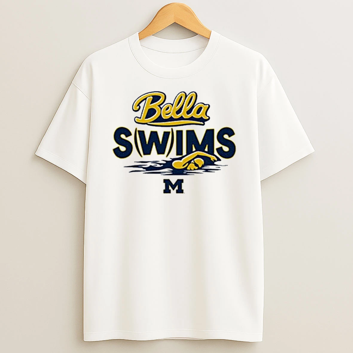 Valiant University Of Michigan Swimming Diving Arabella Sims T Shirt