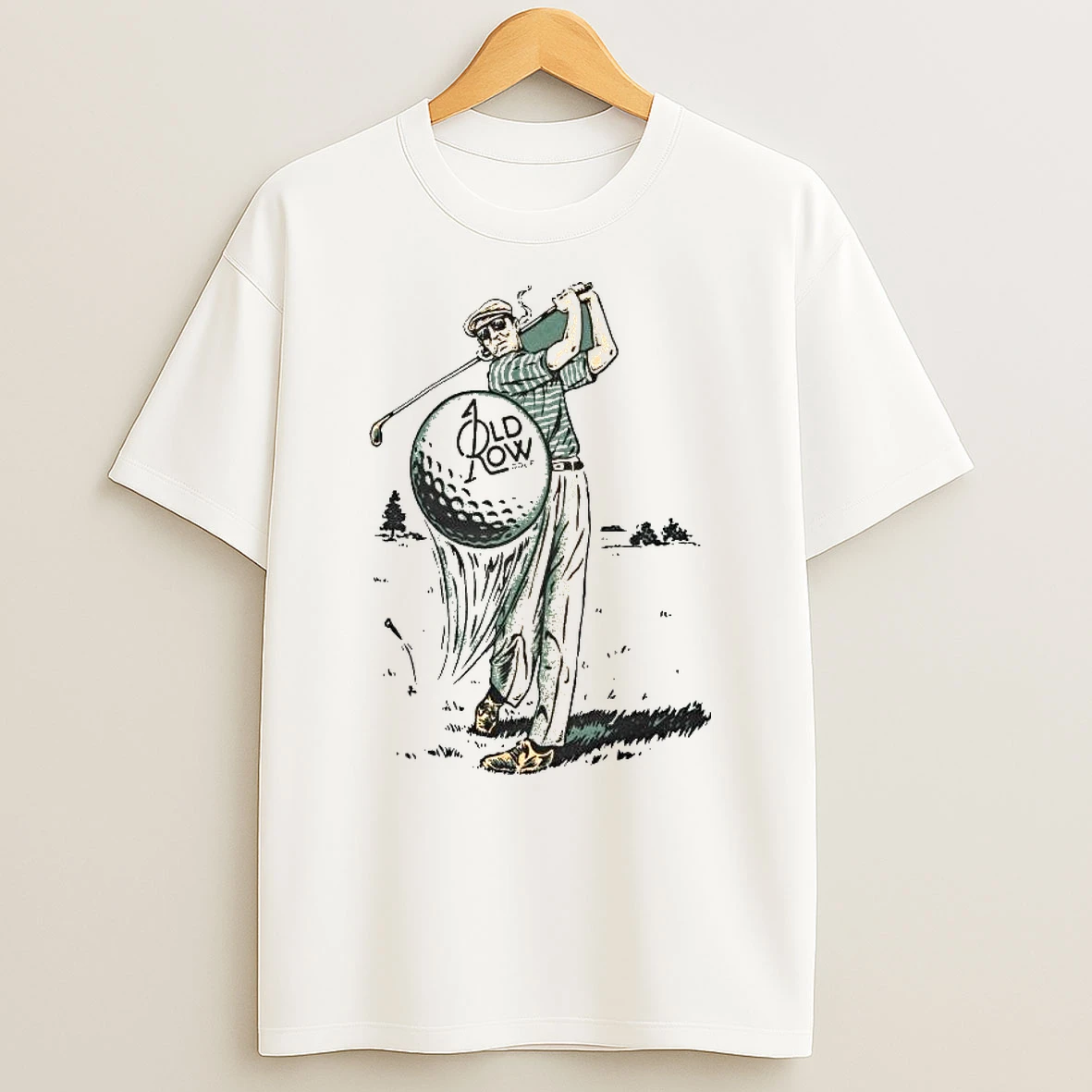 Vintage Golfer T Shirt