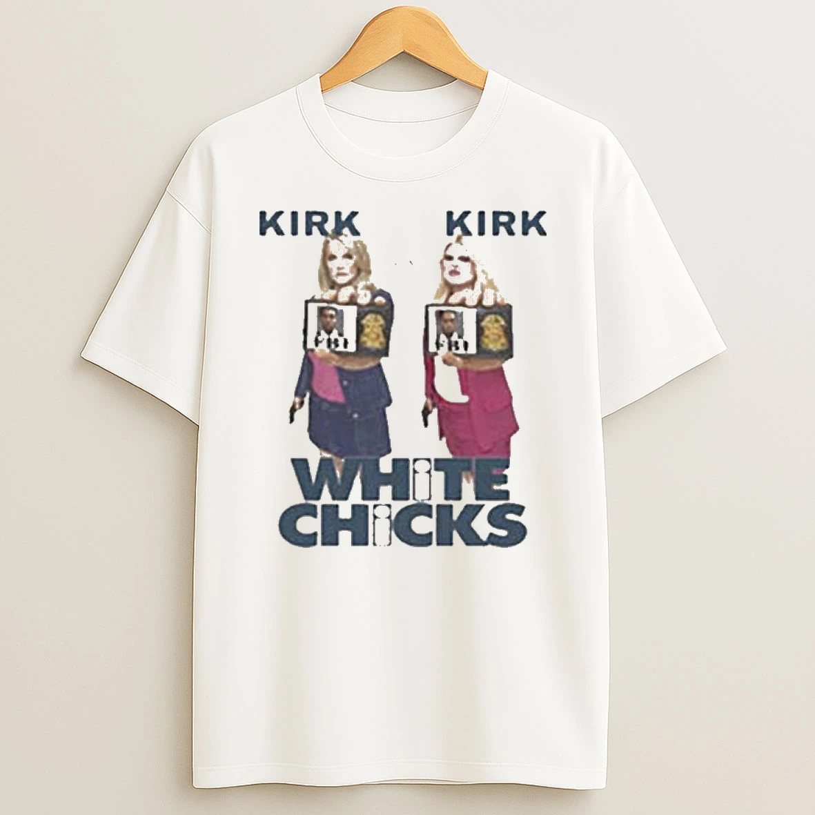 White Chicks Druski Erika Kirk Parody T Shirt