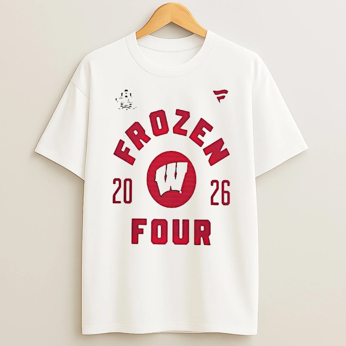 Wisconsin Badgers 2026 Ncaa Mens Frozen Four T Shirt