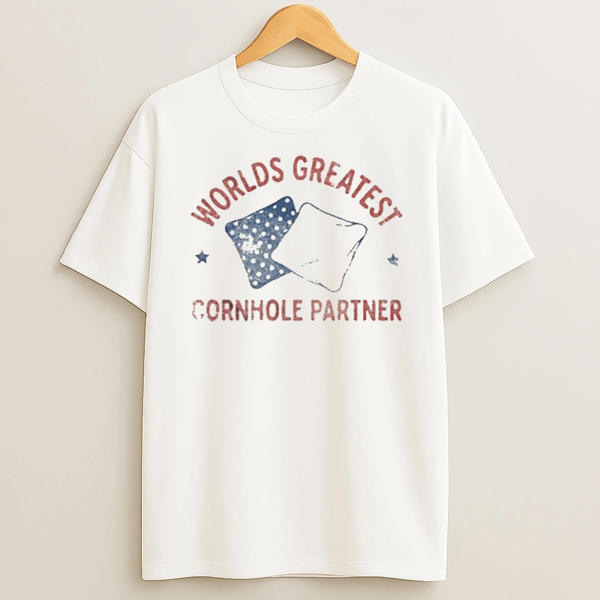 Worlds Greatest Cornhole Partner T Shirt