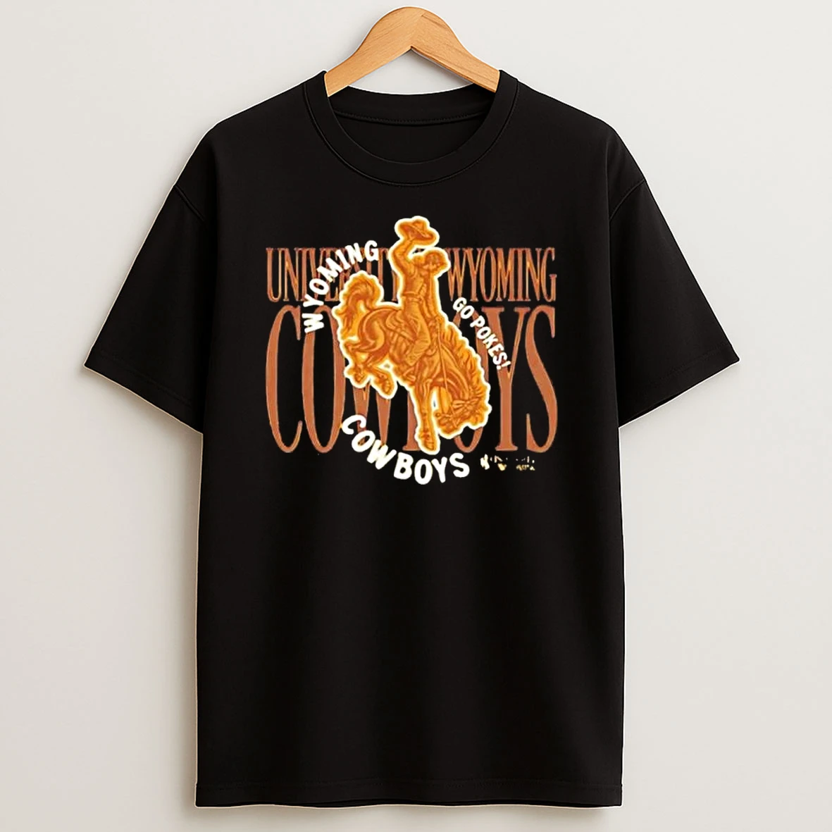 Wyoming Cowboys Go Pokes T Shirt