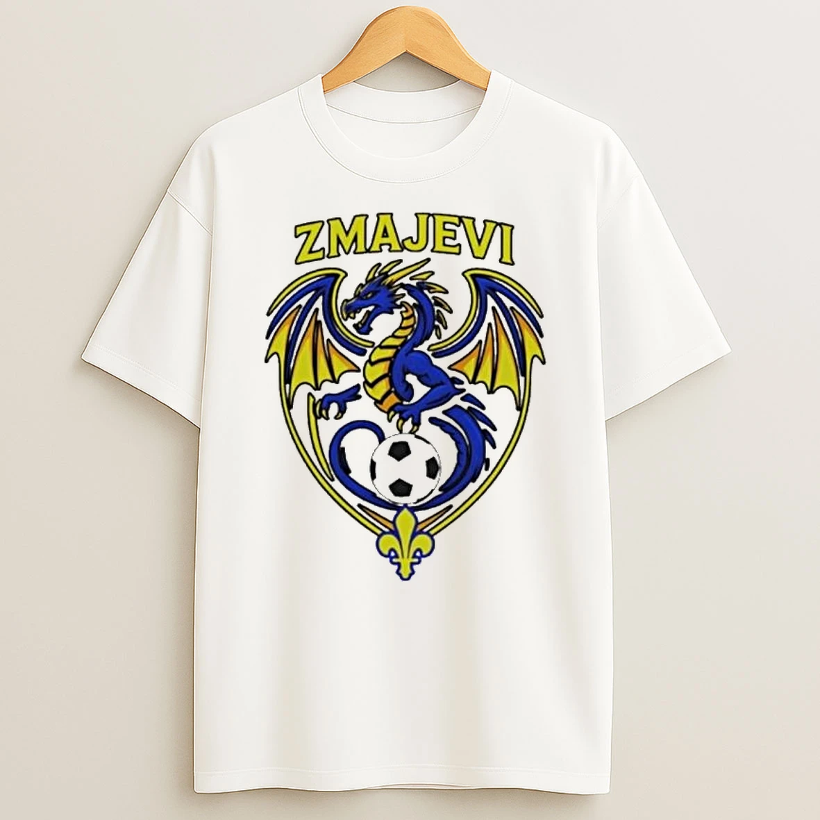 Zmajevi Bosnian Soccer Bosnia And Herzegovina World Cup 2026 T Shirt