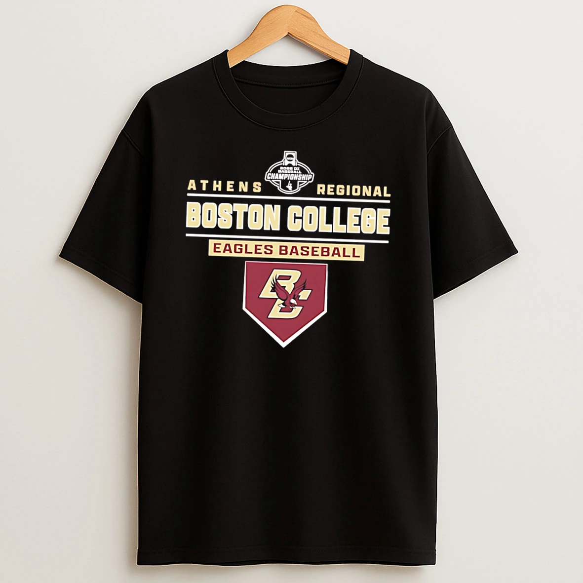 Boston College Baseball 2026 Regional Bound Tee Tshirt Hoodie