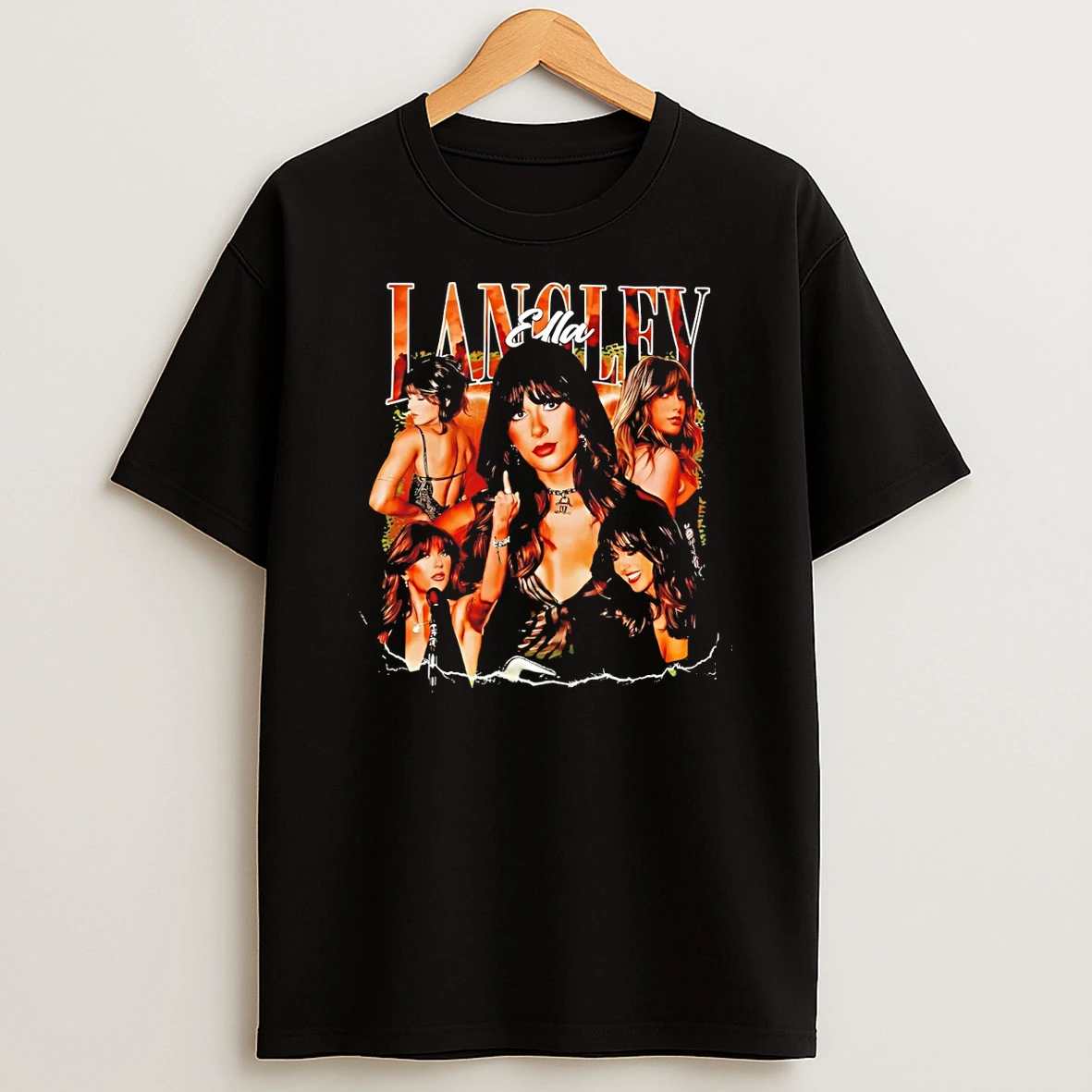 Classic Ella Langley Dandelion Tour Collage Graphic T Shirt