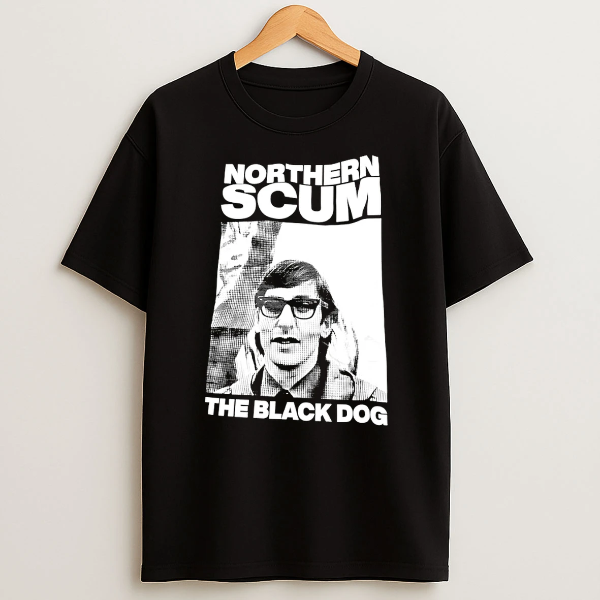 Classic Richard Branson Northern Scum The Black Dog T Shirt