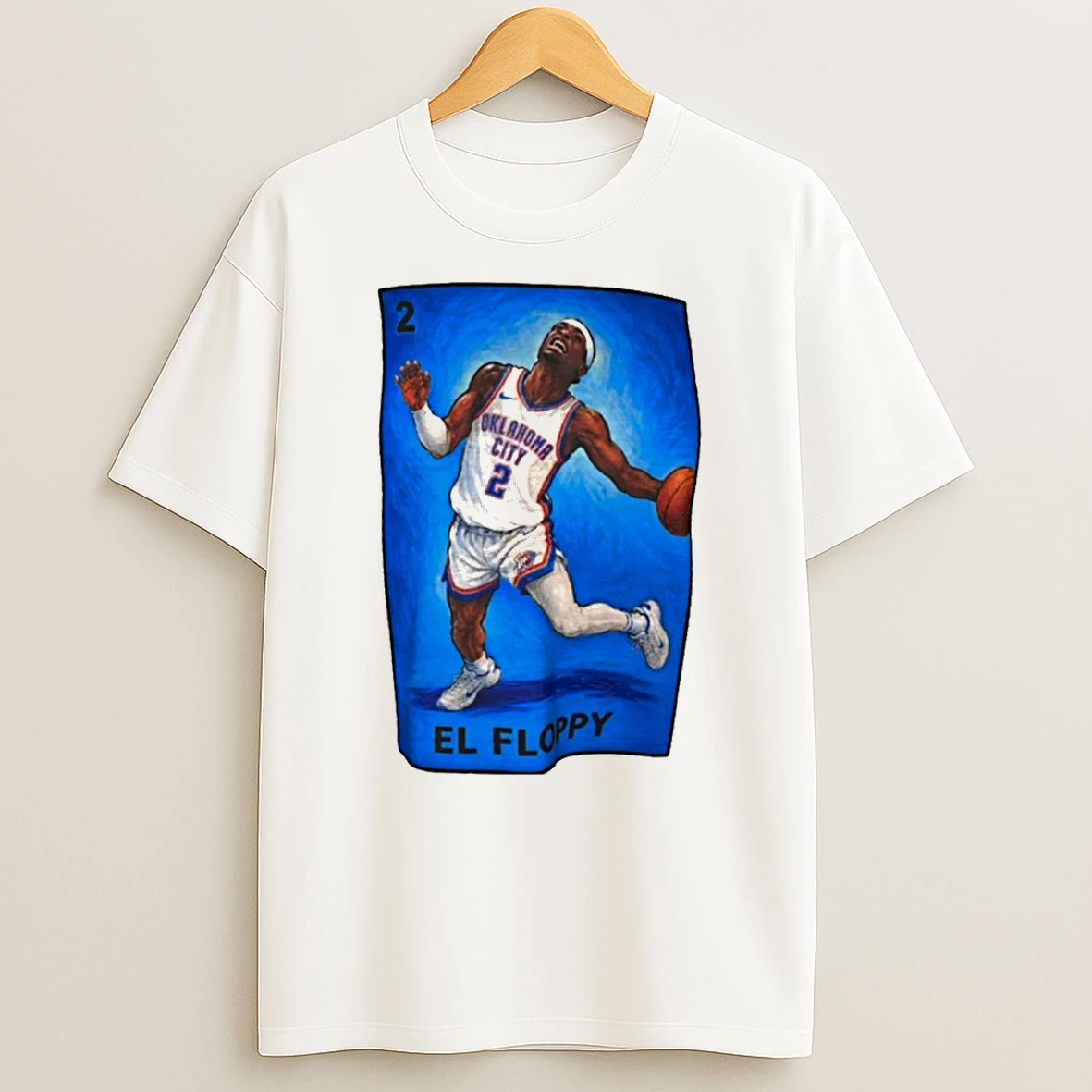Classic Shai Gilgeous Alexander 2 Okc El Floppy T Shirt