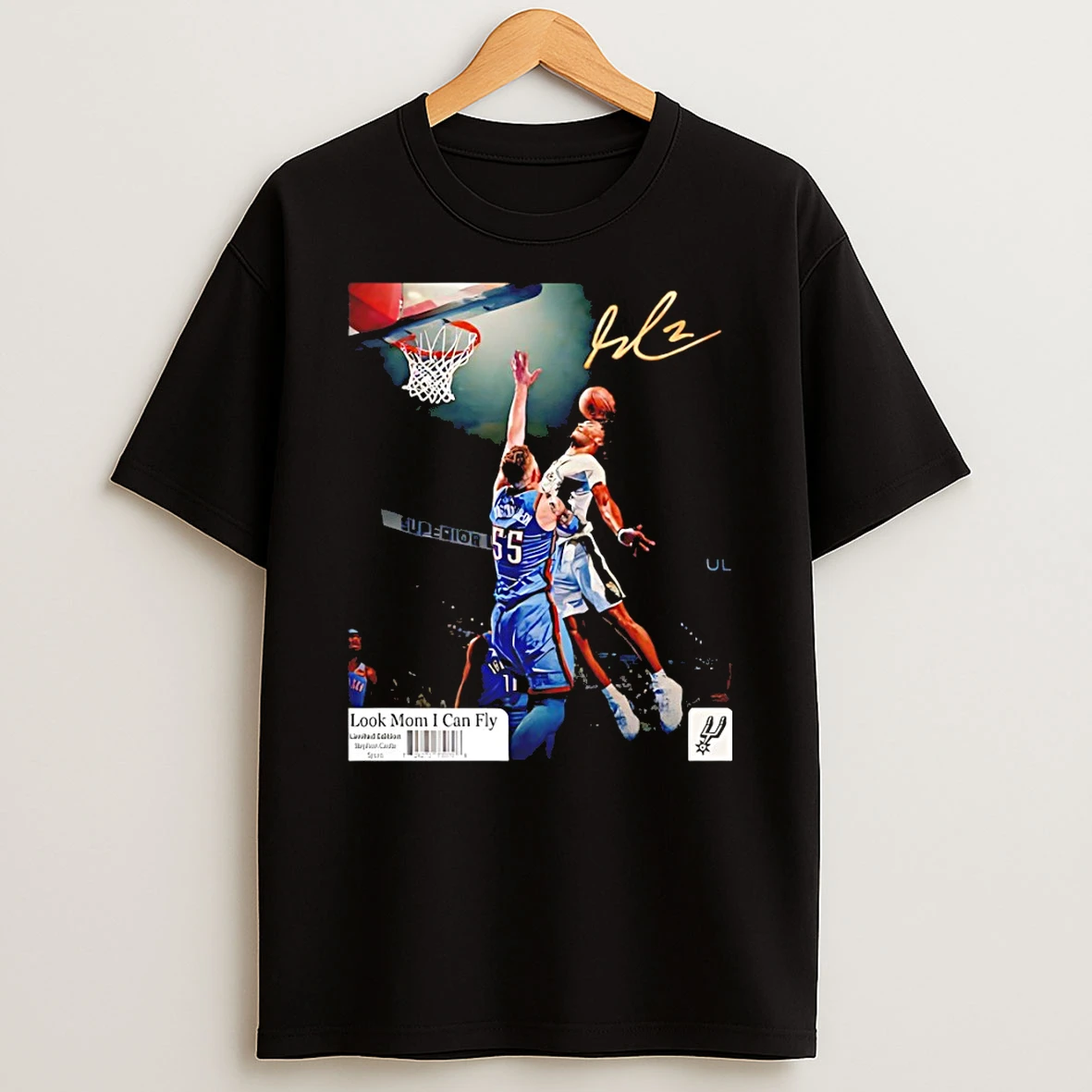 Classic Stephon Castle Dunk Of The Year San Antonio Spurs Basketball Signature T Shirt