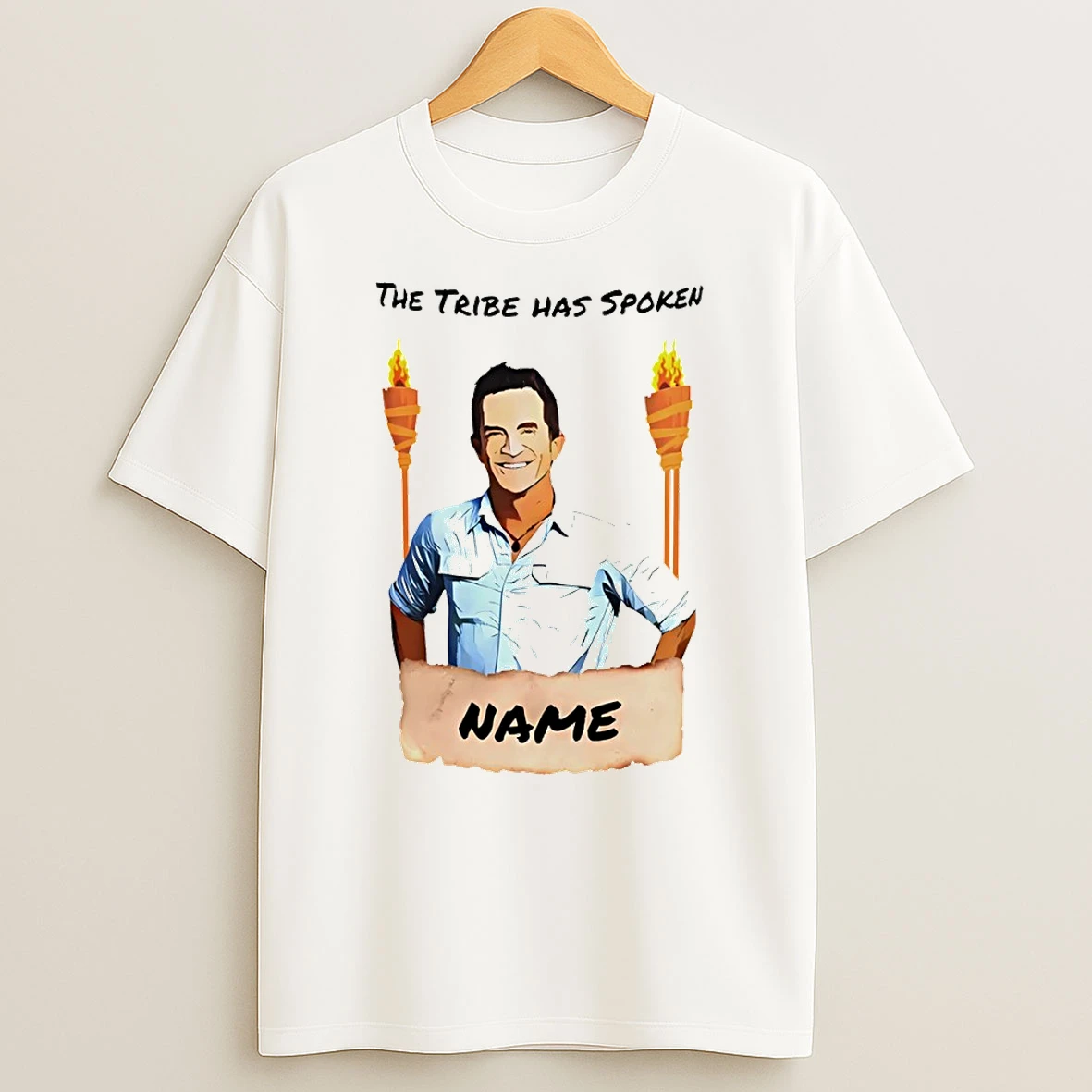 Classic The Tribe Has Spoken Survivor Name T Shirt