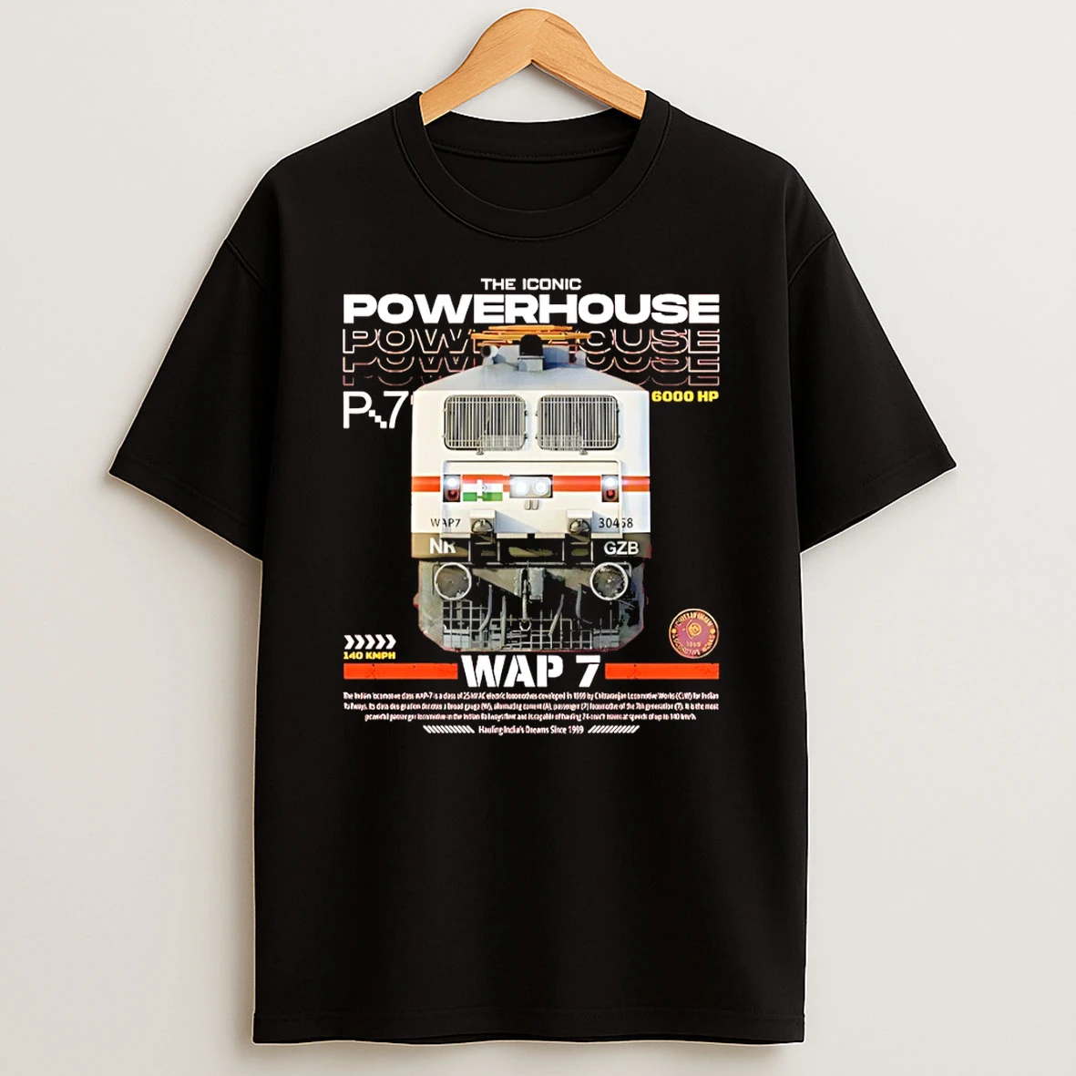 Classic The Iconic Power House Wap 7 6000 Hp T Shirt
