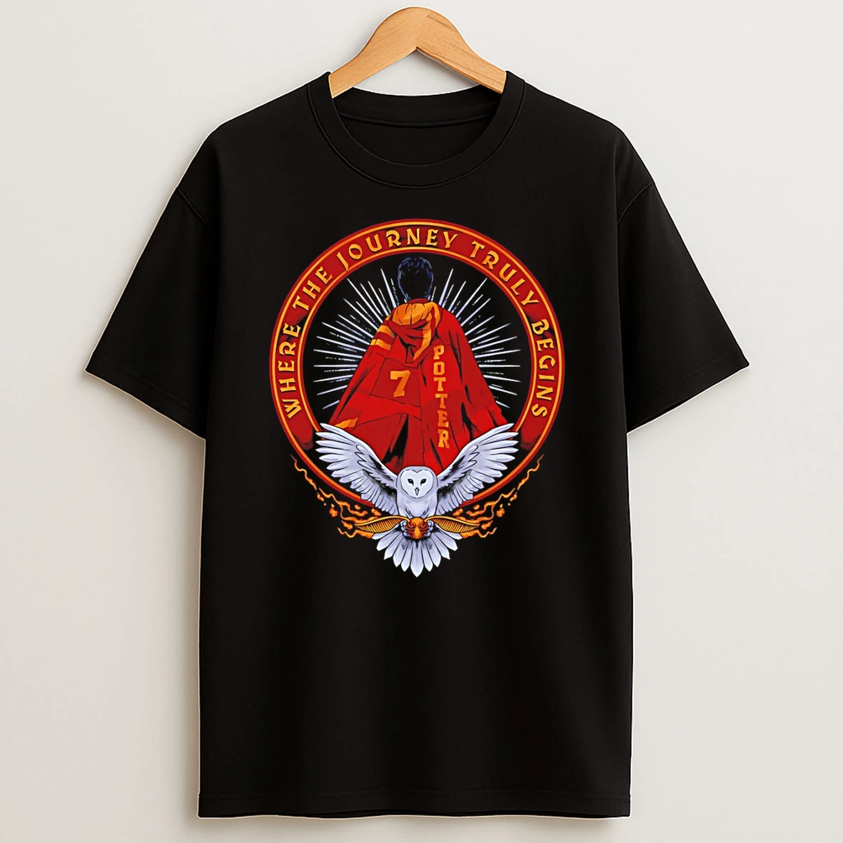 Classic The Lightning Boy Where The Journey Truly Begins T Shirt