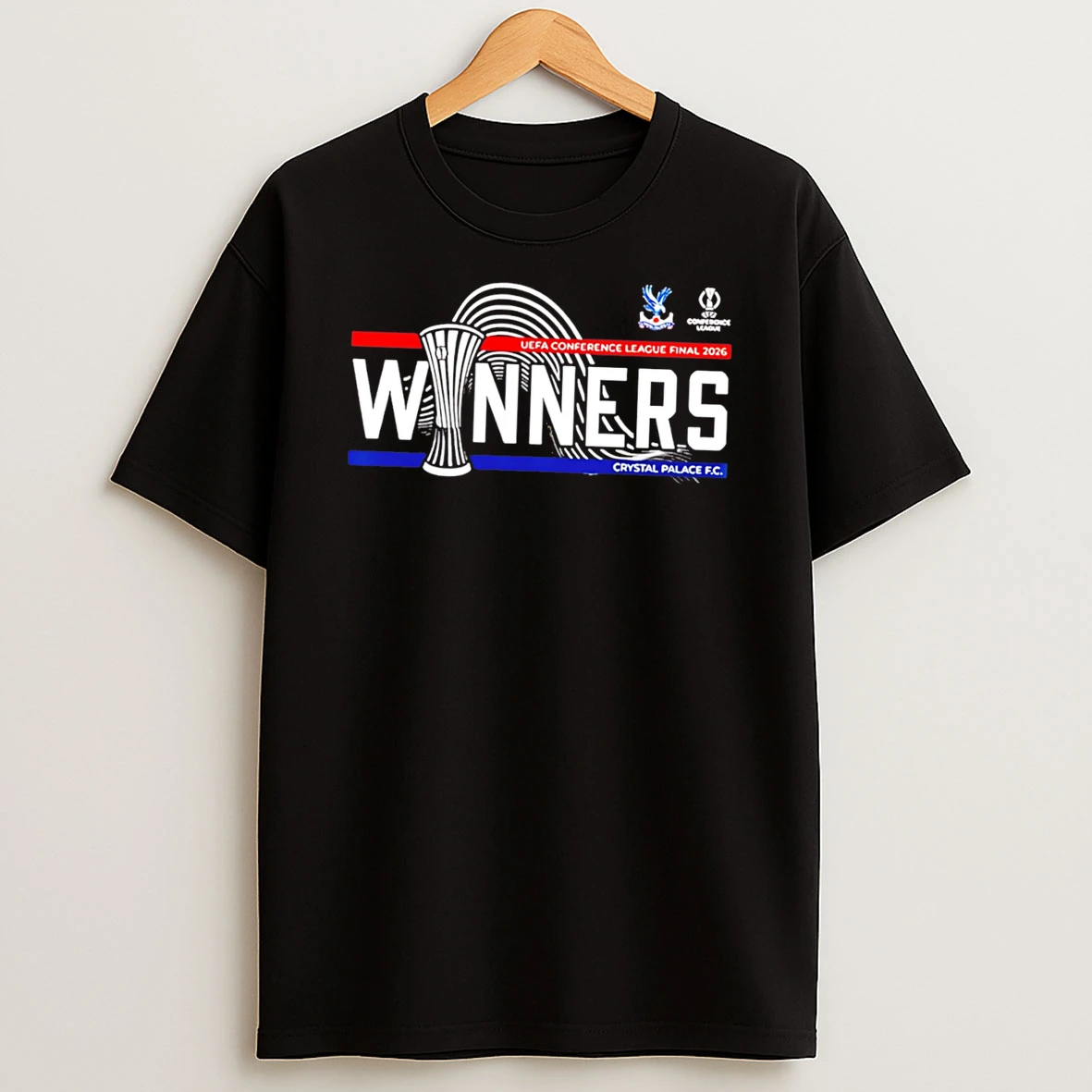 Crystal Palace Fc 2025 26 Uefa Conference League Winners Tee Tshirt Hoodie