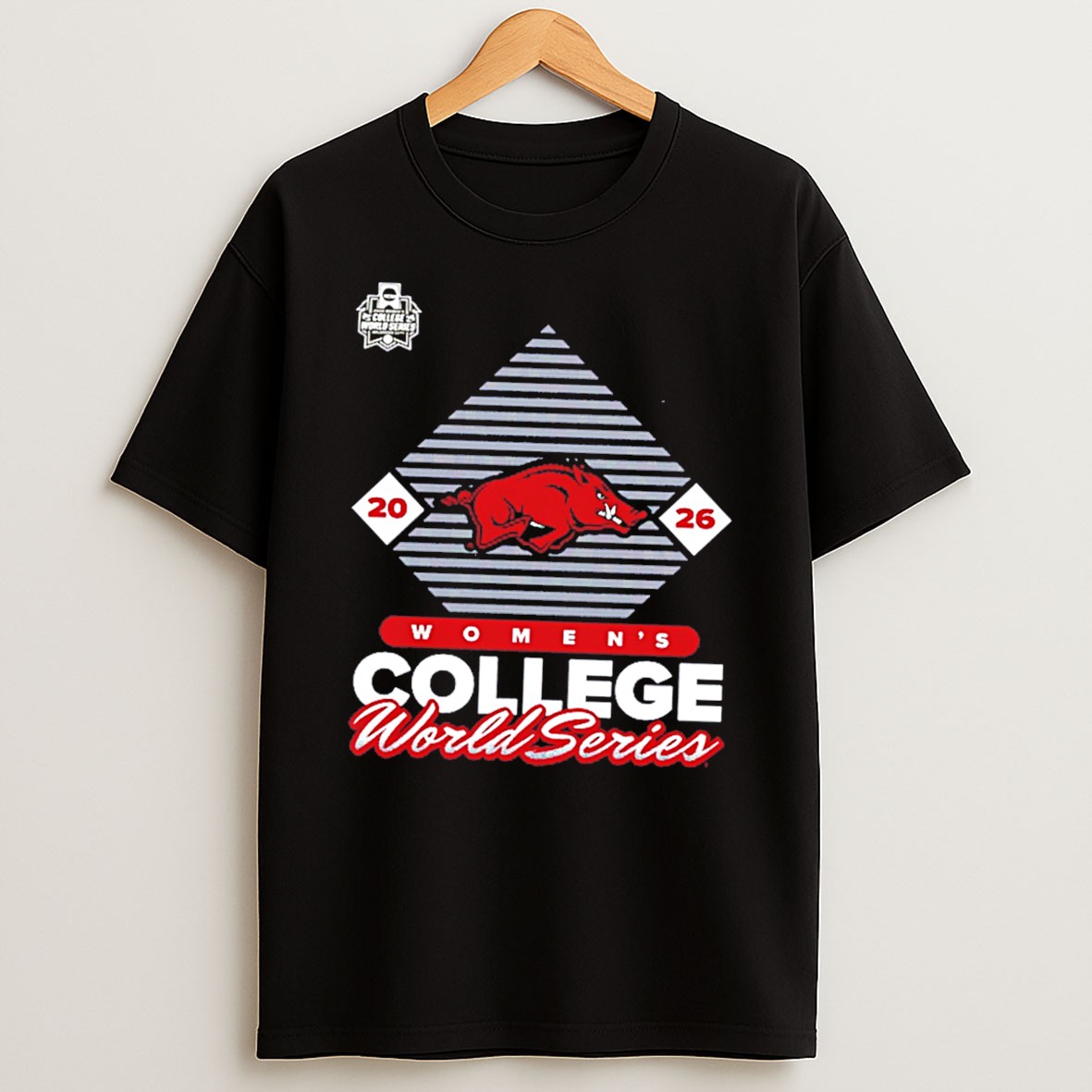 Official Arkansas Razorbacks 2026 Ncaa Softball Womens College World Series Scoring Title Tee T Shirt