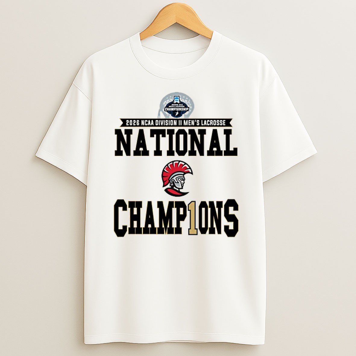 Official Tampa Spartans 2026 Ncaa Division Ii Mens Lacrosse National Champions T Shirt