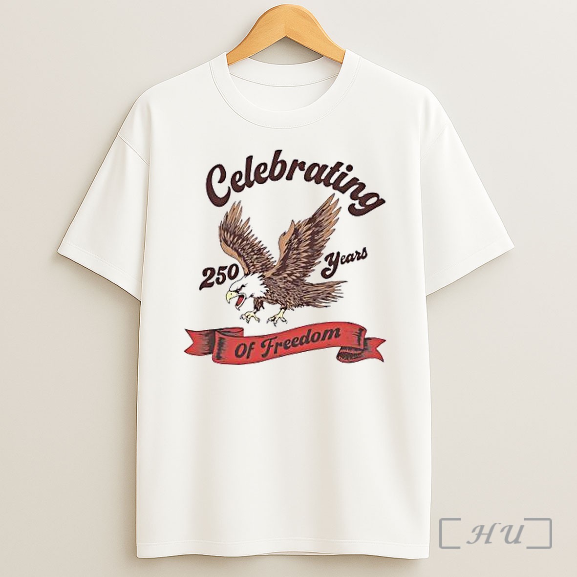 Officials Celebrating 250 Years Of Freedom Bald Eagle Patriotic Shirt