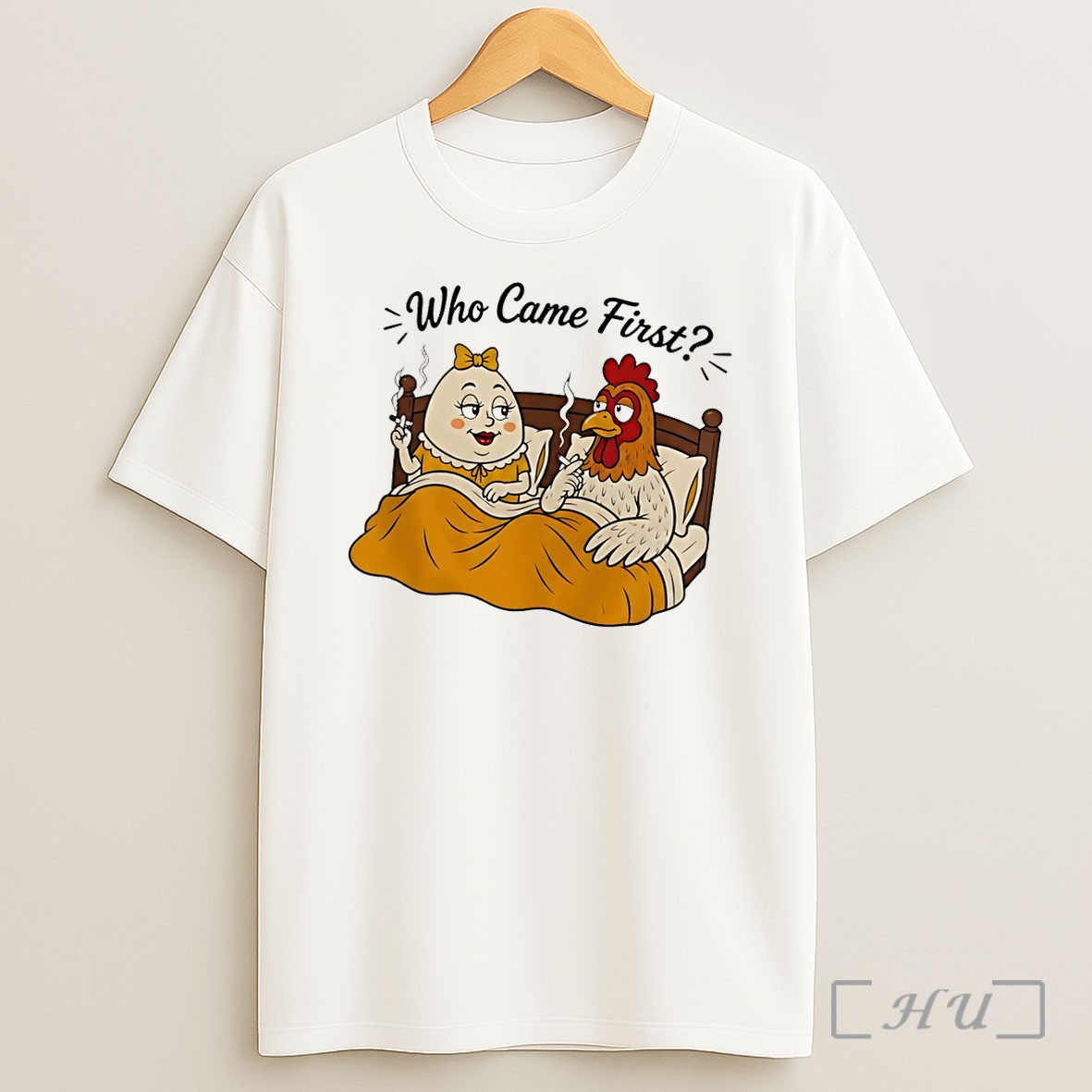 Officials Cock Who Came First Chicken Meme Shirt