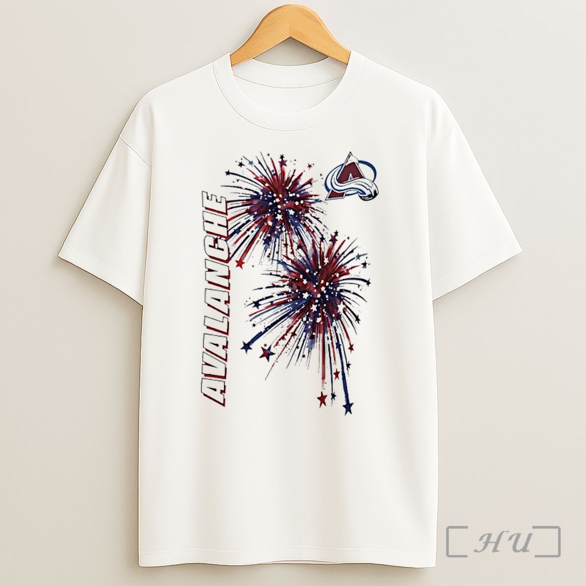 Officials Colorado Avalanche Starter American Sparks Shirt