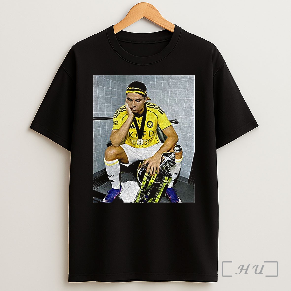 Officials Cristiano Ronaldo Saudi Pro League Al Nassr Fc Photo Vintage Shirt