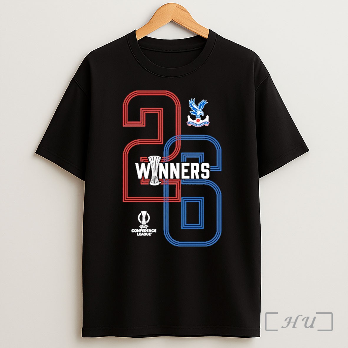 Officials Crystal Palace F C Uefa Conference League Winners Shirt