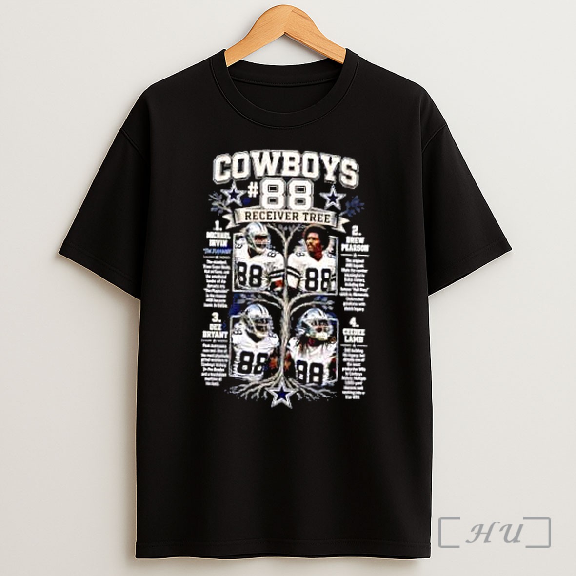 Officials Dallas Cowboys 88 Receiver Tree Football Players Shirt