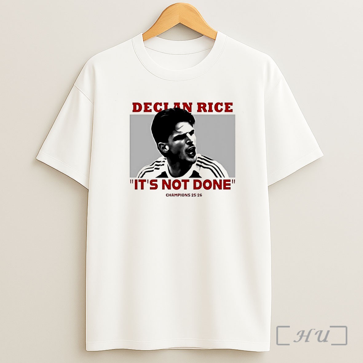 Officials Declan Rice Arsenal Fc Its Not Done Champions 2025 2026 Shirt
