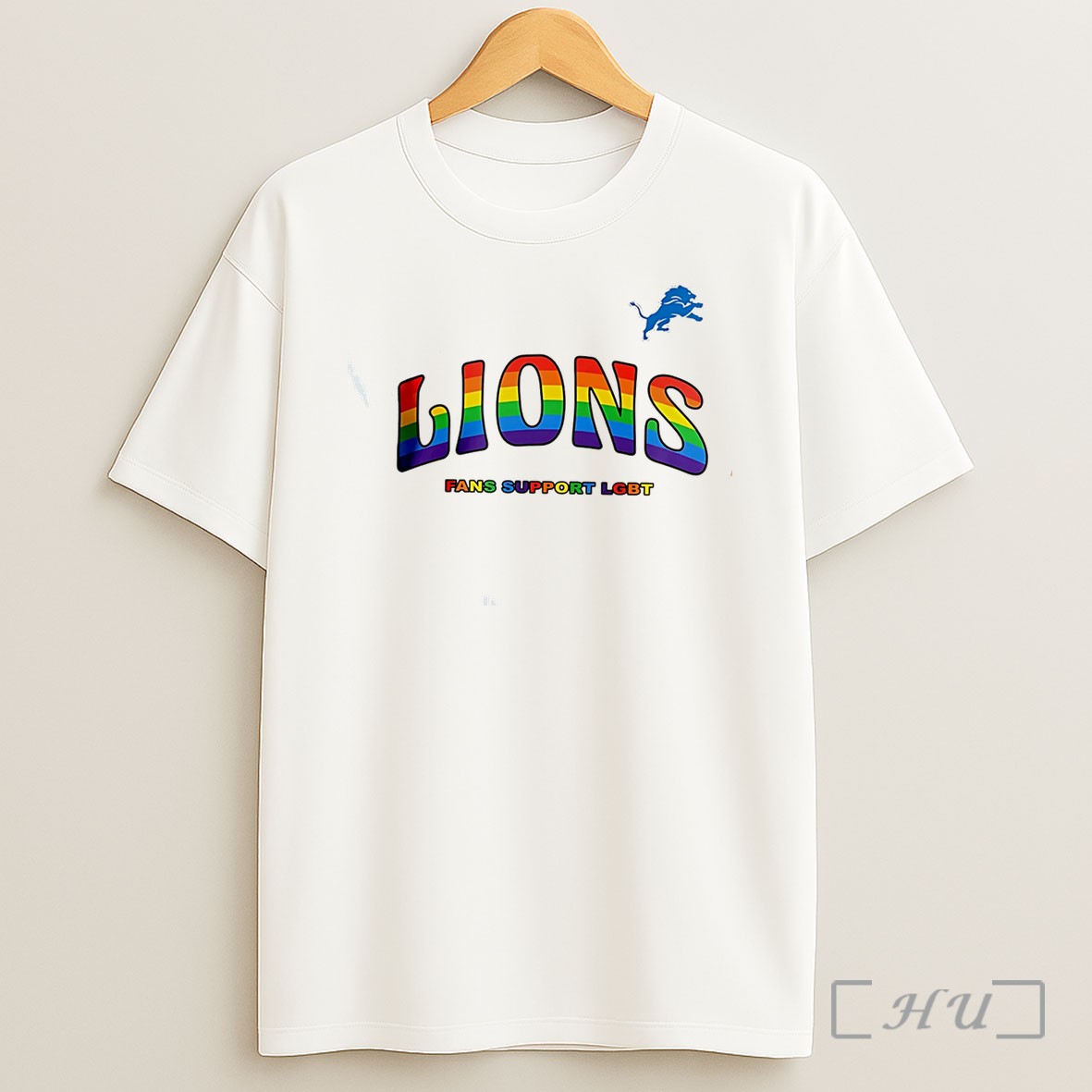 Officials Detroit Lions Fans Support Lgbt Pride Month Tee Shirt