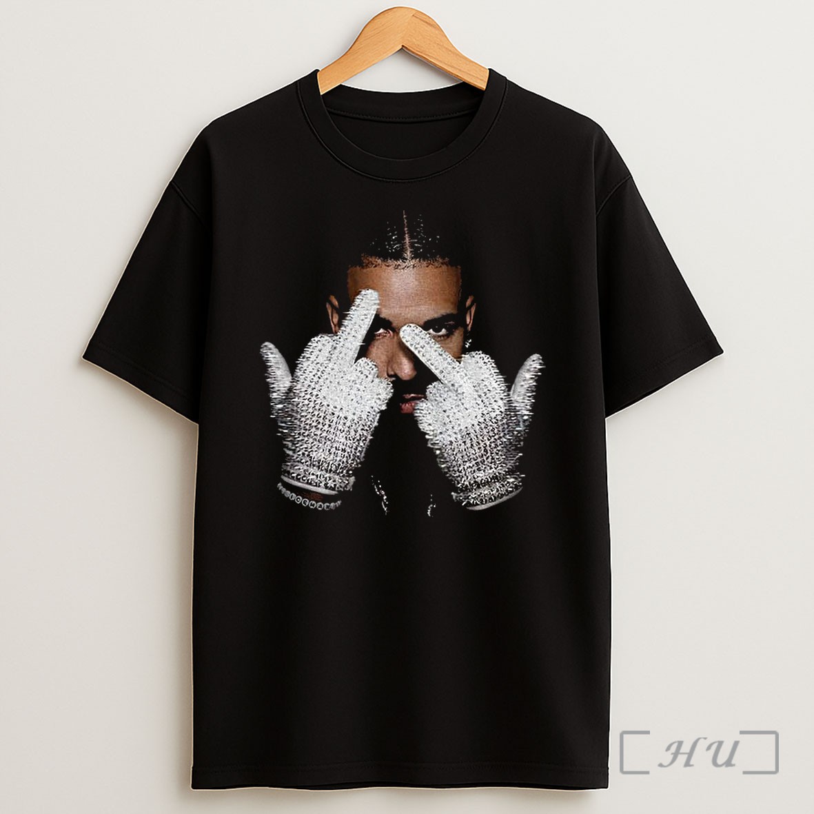 Officials Drake Middle Finger Mj Diamond Glove Vintage 2026 Shirt